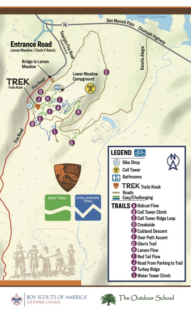 Trek Trails Map